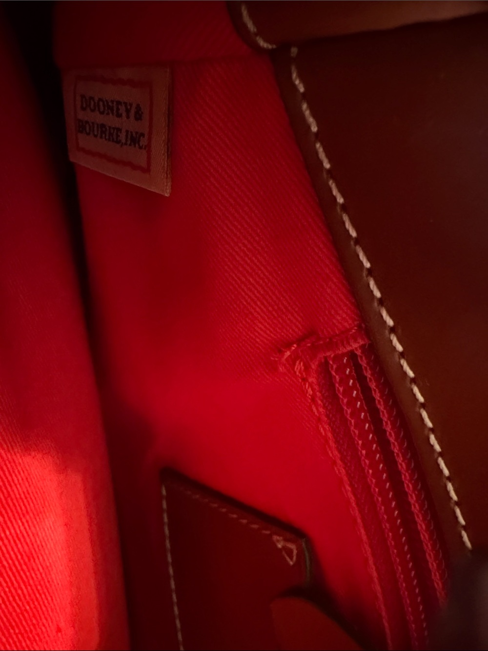 Dooney & Bourke Alto Canilla bag in Saddle brown - Picture 8 of 9